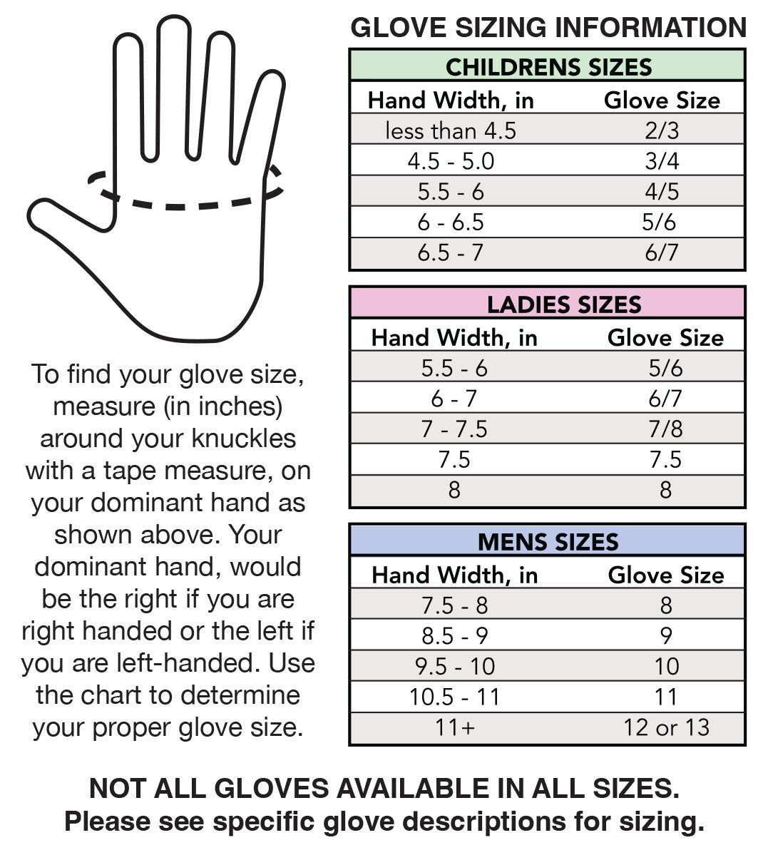 SSG Blue Team Roping Glove