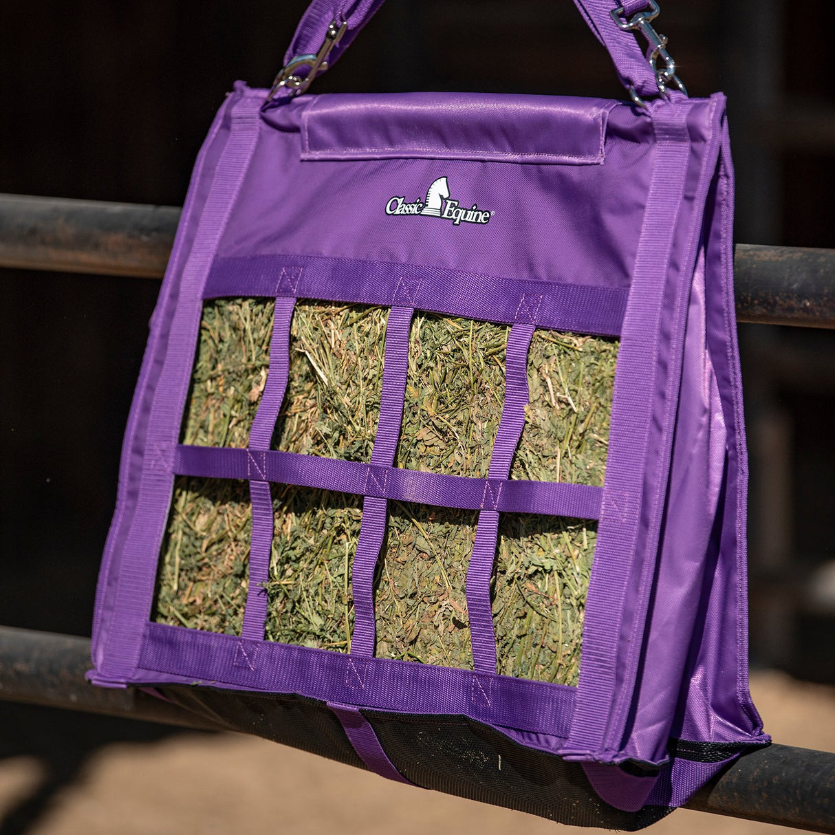 Classic Equine Top Load Hay Bag- Violet