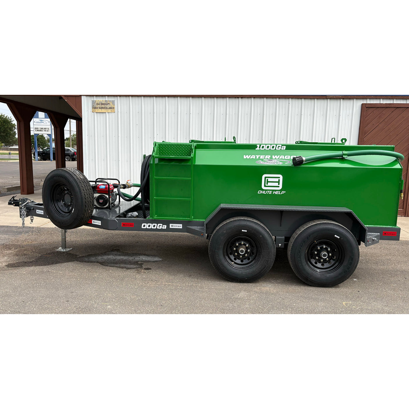 2027 Chute Help 1000 Gallon Metal Water Wagon