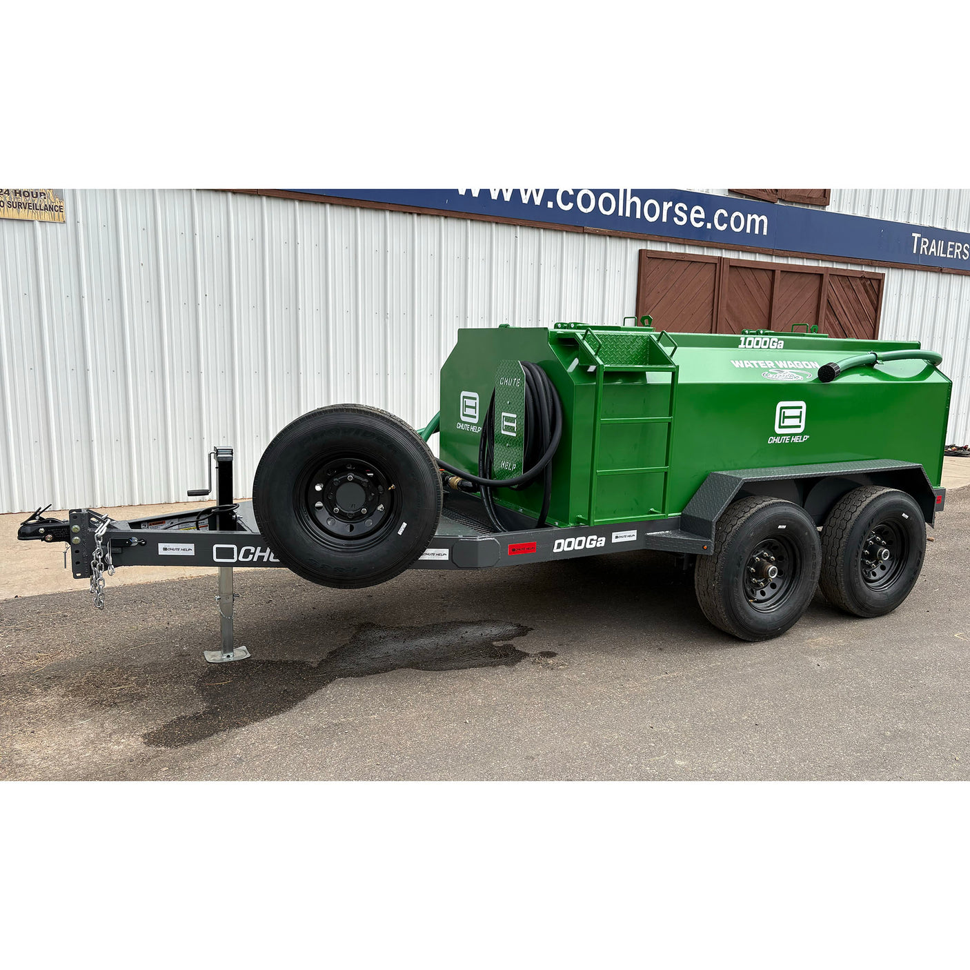 2027 Chute Help 1000 Gallon Metal Water Wagon