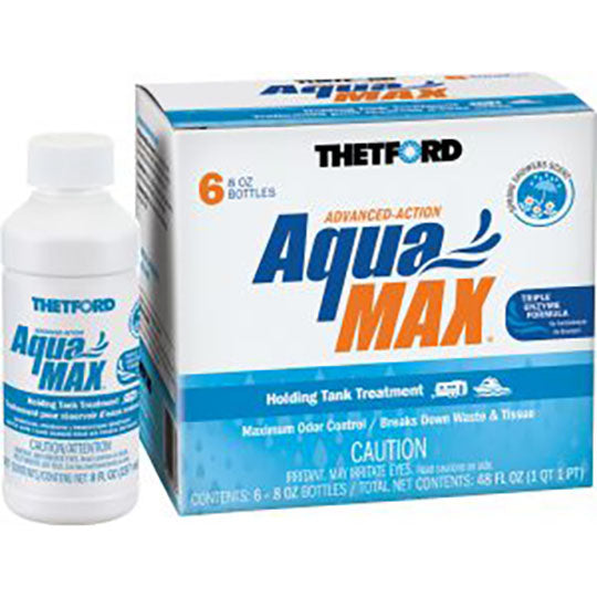 AquaMAX Liquid Toilet Tank Deodorant 6 pack of 8oz. bottles