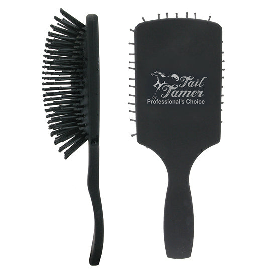 Tail Tamer Long Tooth Paddle Brush- Black