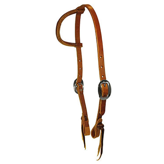 Performance Pony Slip Ear Headstall with Pineapple Knots