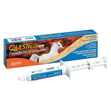 Zoetis Quest Plus Gel Horse Dewormer