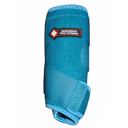 Performance Pony Turquoise Splint Boots - XS
