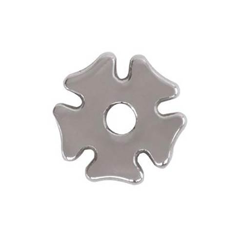 Weaver Leather Clover Leaf Replacement Rowel, Stainless Steel, 7/8" (Pair)