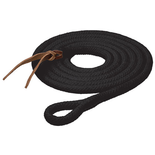 Weaver Leather Pima Cotton Lead Rope Black - 10'