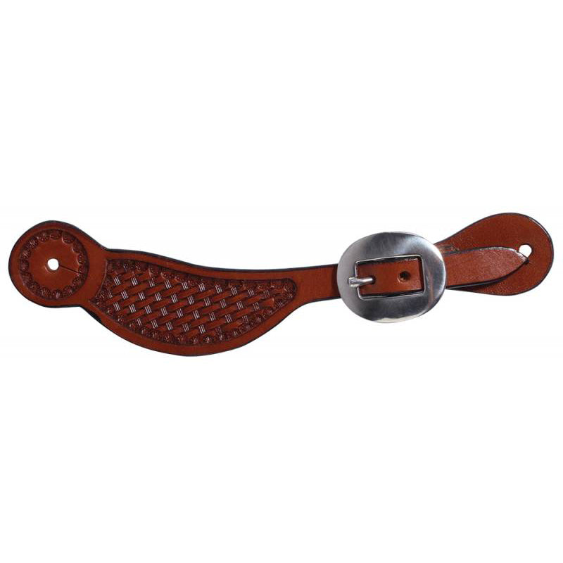 Professional's Choice Hombre Basketweave Youth Spur Straps