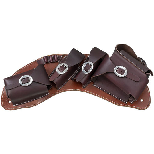 Tough 1 Leather Medicine Cantle Bag