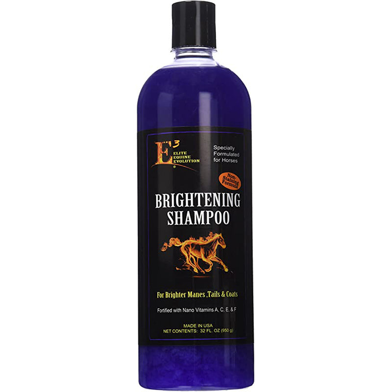 E3 Elite Equine Evolution Brightening Shampoo 32oz.