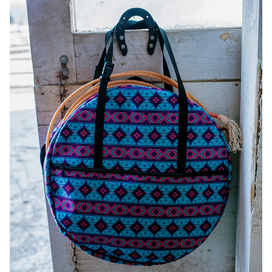 Schulz Equine Padded Rope Bag- Aztec Bubblegum