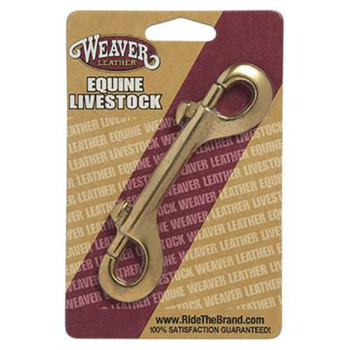 Weaver Leather Gold Double Ended Snap