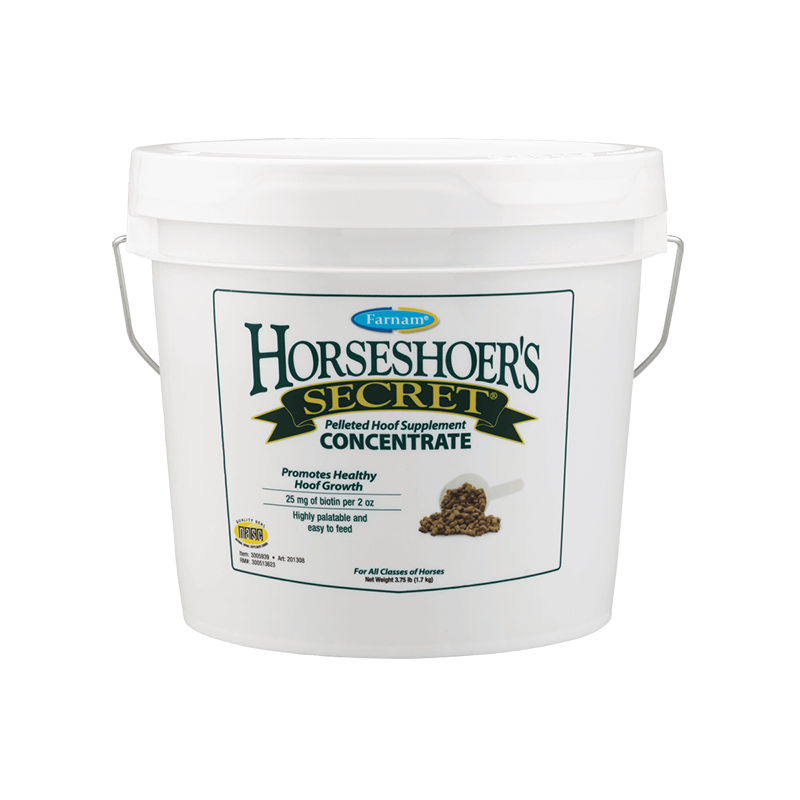 Farnam Horseshoer's Secret Concentrated Pelleted Hoof Supplement- 3.75lb
