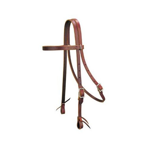 Reinsman Latigo Pony Browband Headstall
