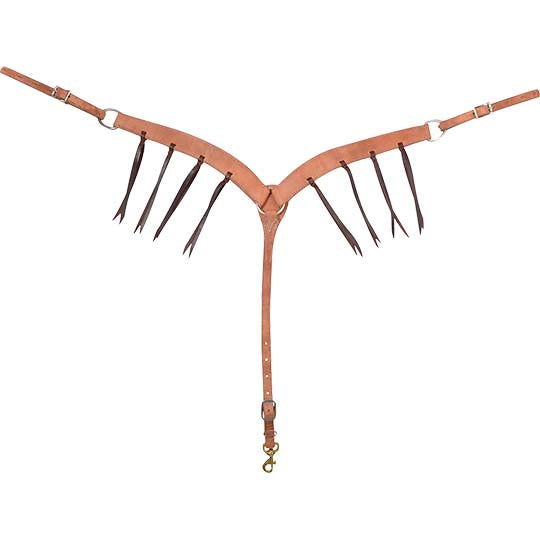 Martin Saddlery 1 3/4" Harness Breast Collar with Blood Knots