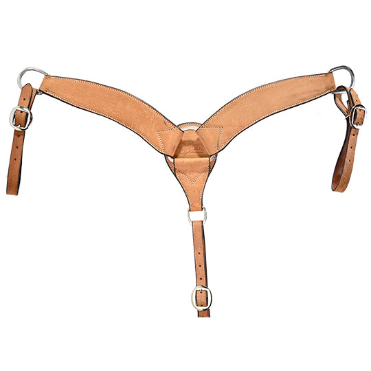 Scott Thomas 3" Natural Roughout Breast Collar
