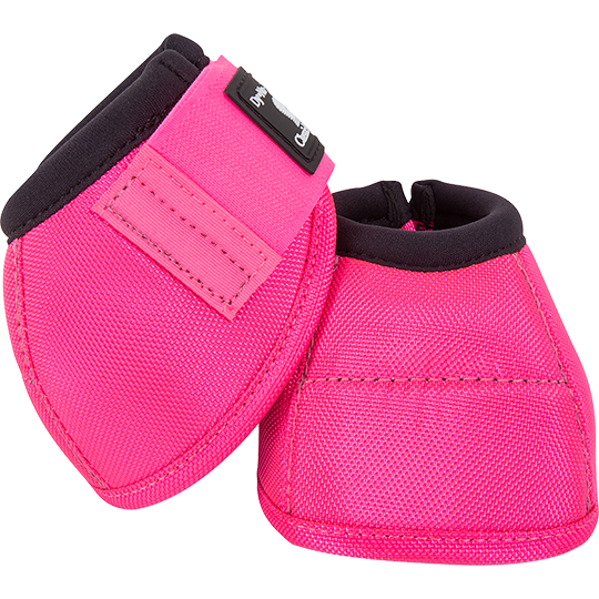 Classic Equine Dyno Bell Boots- Hot Pink