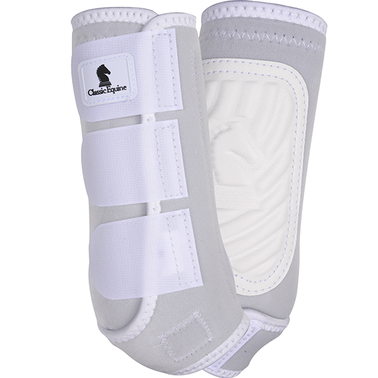 Classic Equine Classic Fit Front Boots- White