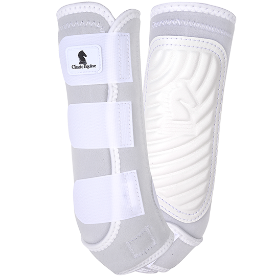 Classic Equine Classic Fit Hind Boots- White