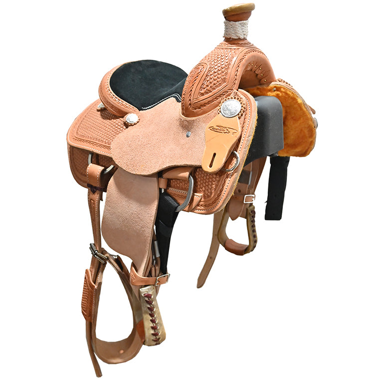 New! 10" Coolhorse Youth Roping Saddle