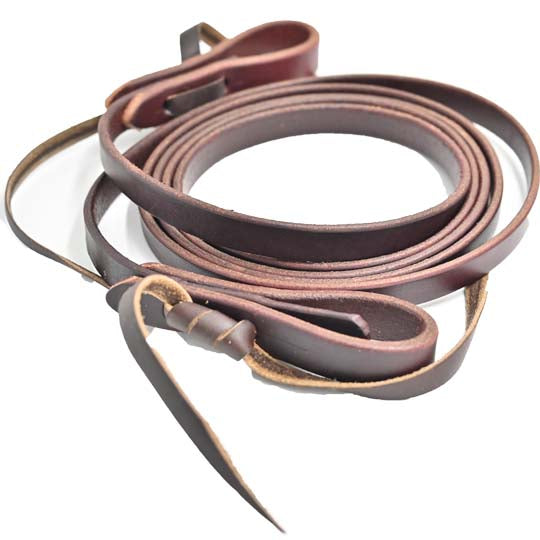 Coolhorse Leather Latigo Leather 1/2" Roping Reins