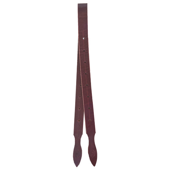 Coolhorse Leather 1 3/4" Half Breed Offside Billet-Latigo Leather, Handmade in Amarillo, TX