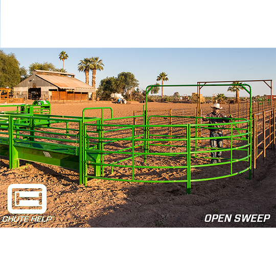 Chute Help Open Sweep