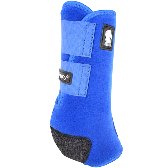 Classic Equine Legacy2 Hind Protective Boots- Blue