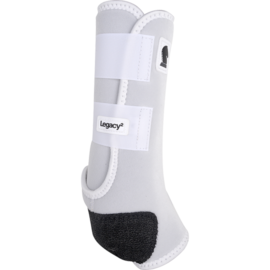 Classic Equine Legacy2 Hind Tall Protective Boots- White