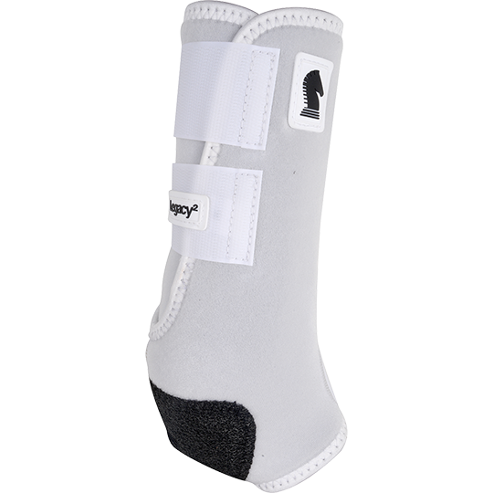 Classic Equine Legacy2 Hind Protective Boots- White