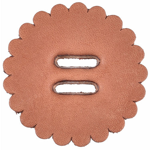 Berlin Leather Rosette with Slots - 6 pack