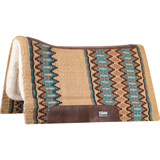 Cashel 3/4" Blanket Top Performance Fleece Saddle Pad- Tan