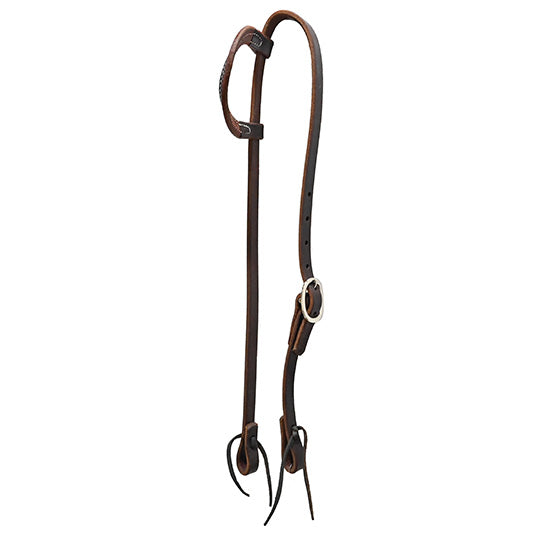 Berlin Leather Economy Oiled Slip Ear Headstall