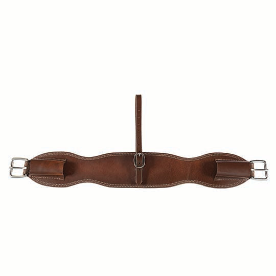 Berlin Custom Leather Oiled Harness Roper Back Cinch