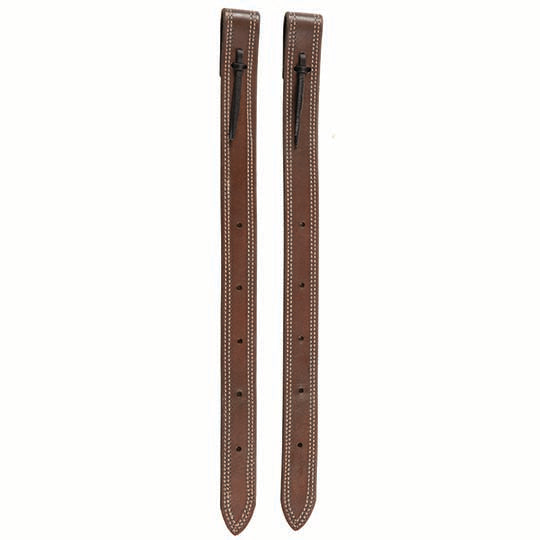 Berlin Custom Leather Double Stitched Oiled Billets
