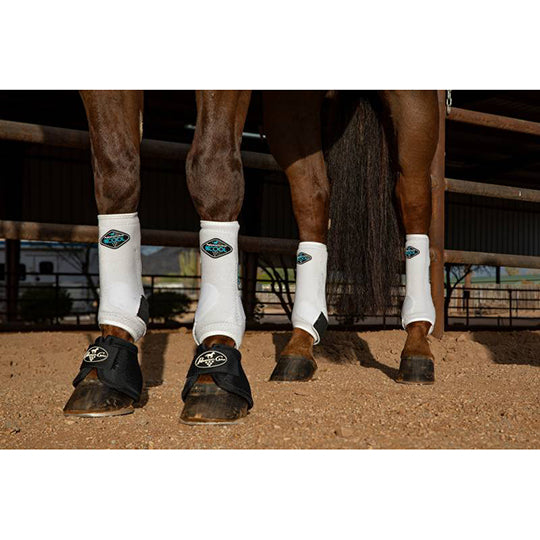 Professional's Choice 2XCool Sports Medicine Boot Value 4 Pack- White