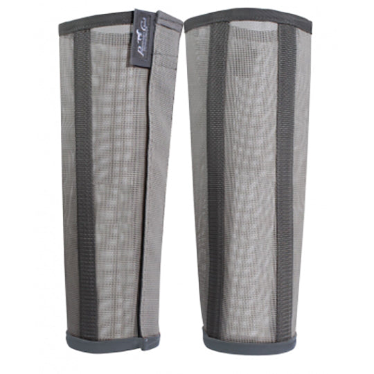Professional's Choice Deluxe Fly Boots (4 Pack)- Charcoal