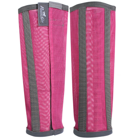 Professional's Choice Deluxe Fly Boots (4 Pack)- Pink