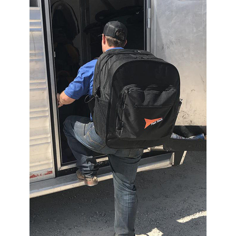 Fast Back Ropes Black Rope Bag- Backpack Style