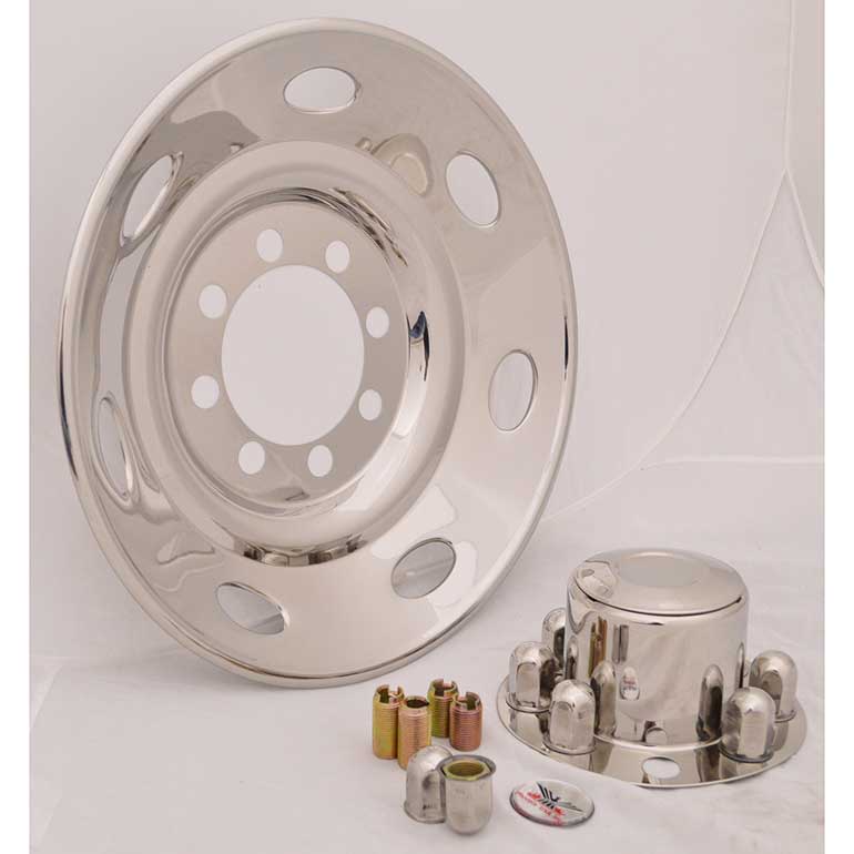 17.5" Stainless Simulators Set of 4