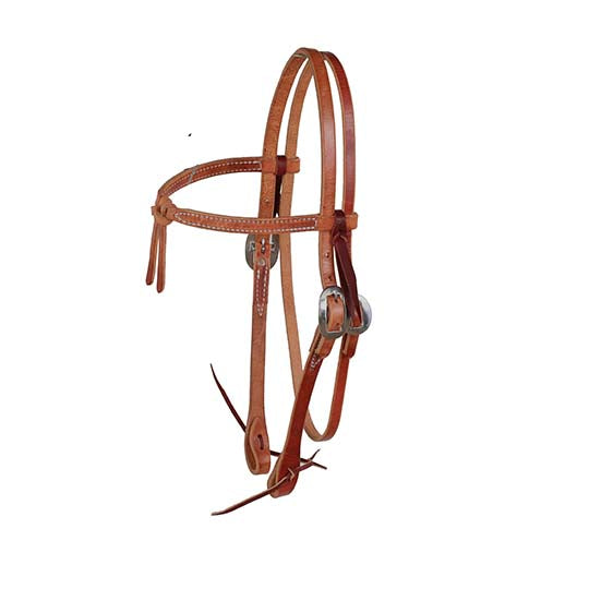 Berlin Custom Leather Futurity Knot Browband Headstall