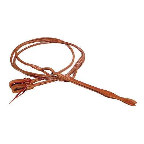 Berlin Leather Stitched Romal Reins