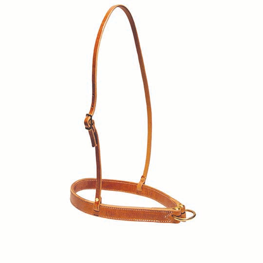 Berlin Custom Leather Tiedown Noseband