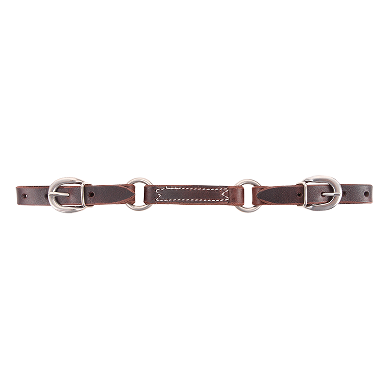 Jim Edwards Specialty Leather Curb Strap
