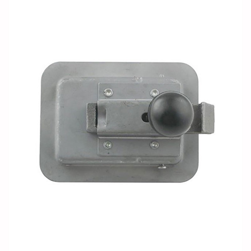 2 3/4 x 3 3/4 Locking Steel Flush Latch(Junior) w/Inside Release