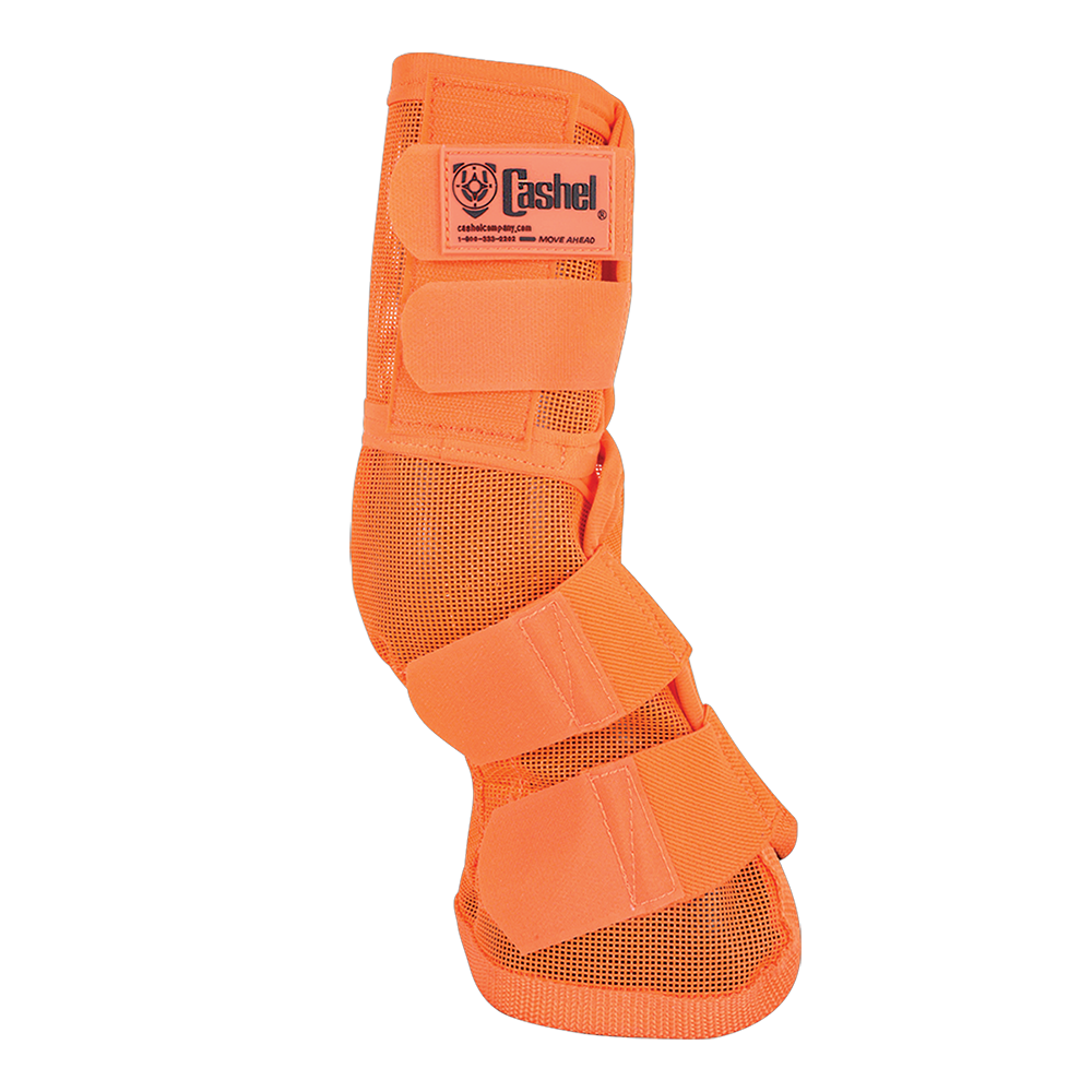 Cashel Crusader Fly Leg Guards- Orange