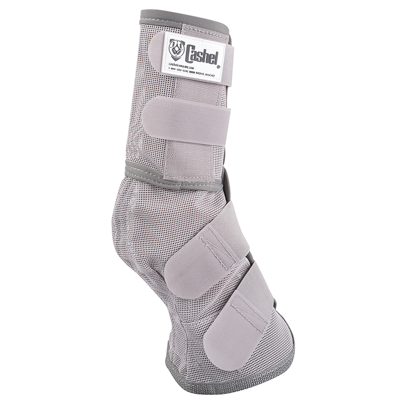 Cashel Crusader Fly Leg Guards- Grey