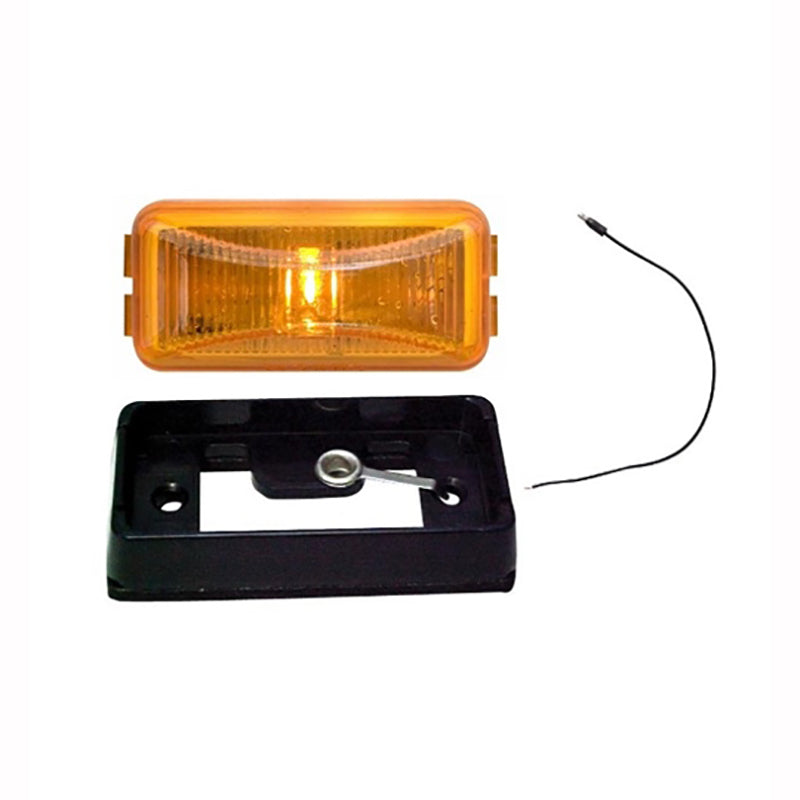 Redline Amber Mini Thinline LED Clearance/Marker Light w/Base