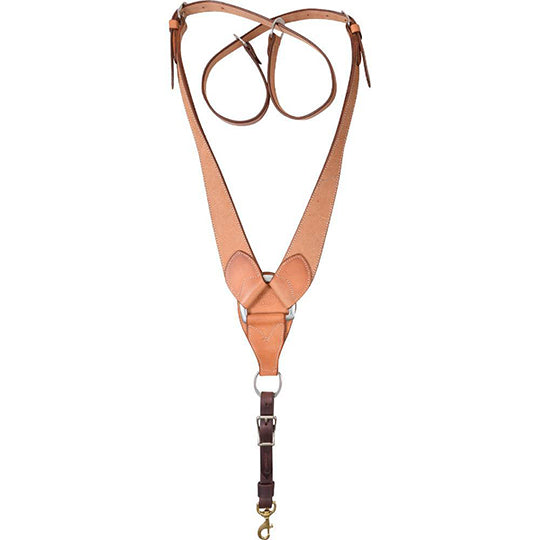 Martin Saddlery 2 1/4" Natural Leather Pulling Collar