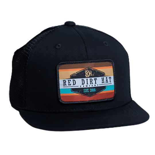 Red Dirt Hat Co. Youth Army Sunset Patch Cap